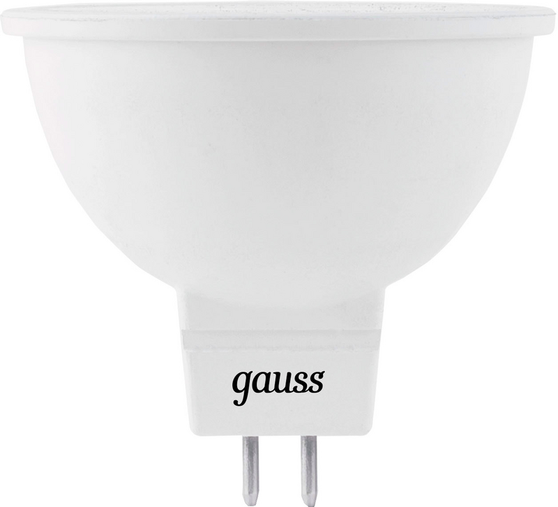 Лампа світлодіодна Gauss (4627116721061) 7Вт, GU5.3, 2700K